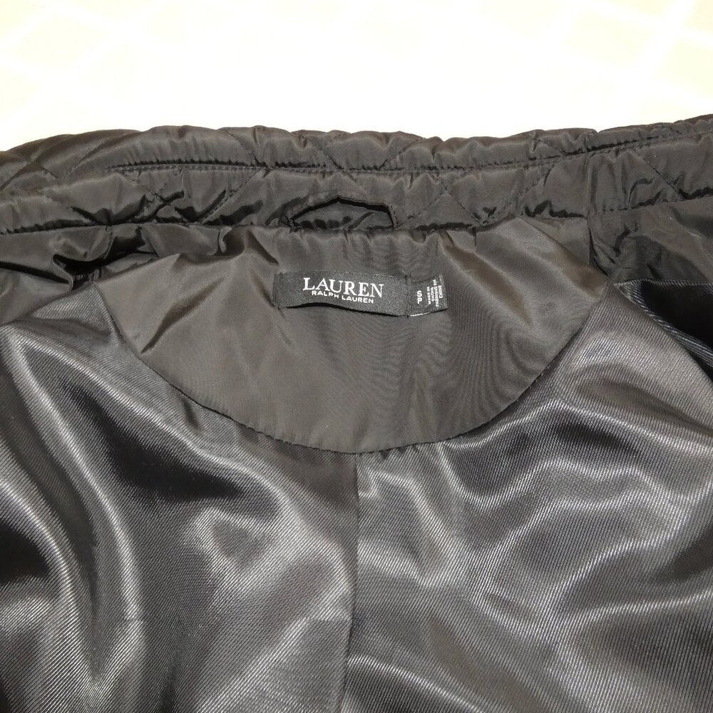 Black Ralph Puffer Jacket - Picture 7 of 8